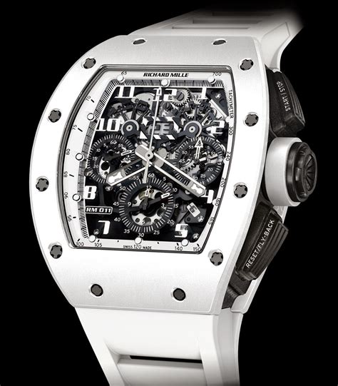 richard mille white watch price|richard mille cheapest watch.